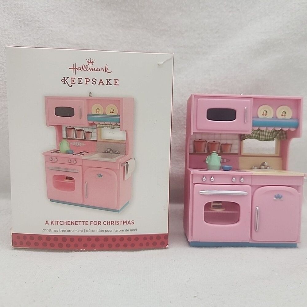 Ornament Hallmark Keepsake 2013 Kitchenette For Christmas Stove Dollhouse Shanks